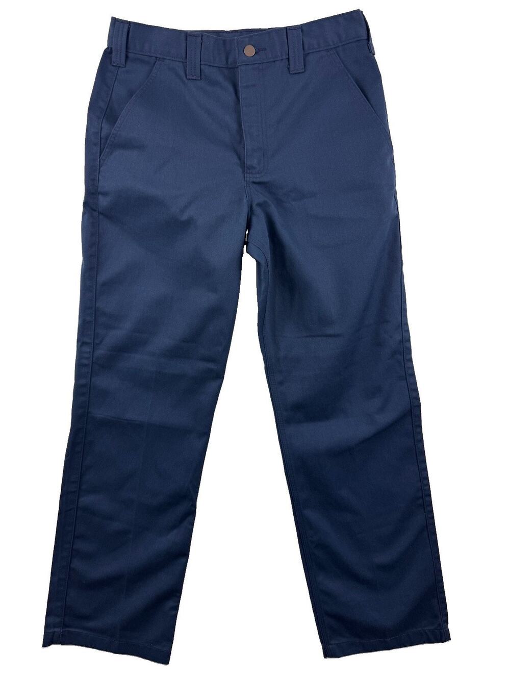 Carhartt WIP Sid Pant Blue Slim Fit Twill Chino Pants Men’s 32x32 Work Wear